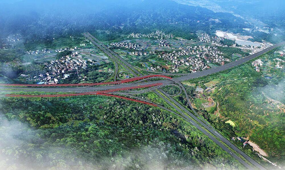 双福高速闽侯至平潭段先行用地获批，未来将建跨乌龙江大桥(图1)