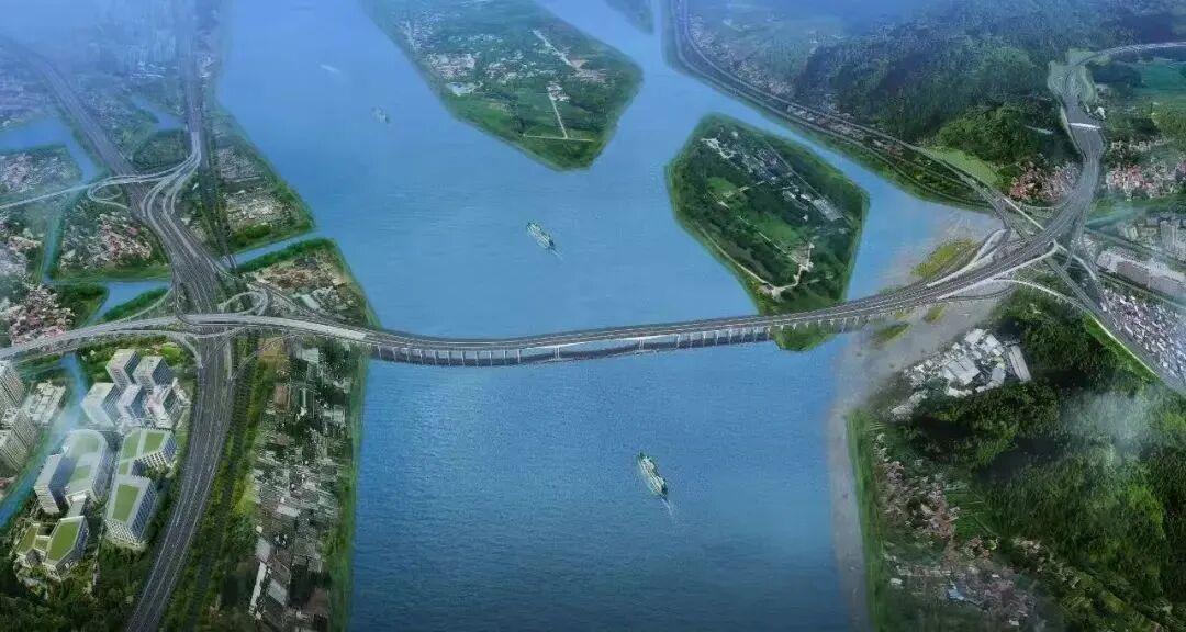 双福高速闽侯至平潭段先行用地获批，未来将建跨乌龙江大桥(图3)
