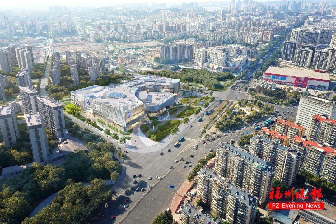 福州SM28日正式封顶！明年竣工验收，地铁直达超方便(图5)
