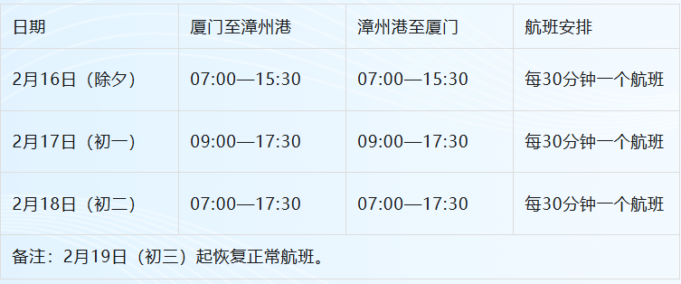 福建多地发布2026年春运客运航线调整及南日岛轮渡通告(图1)