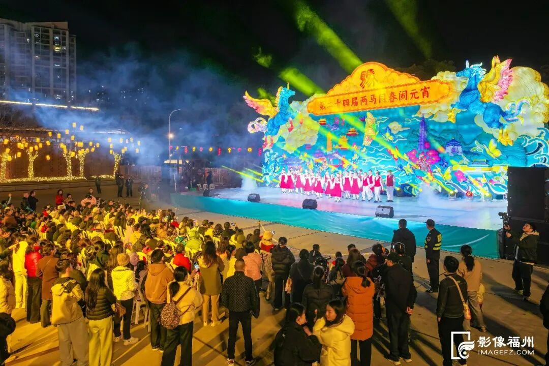福州船政文化园区元宵灯会开展，33天璀璨灯展等你来赏(图2)
