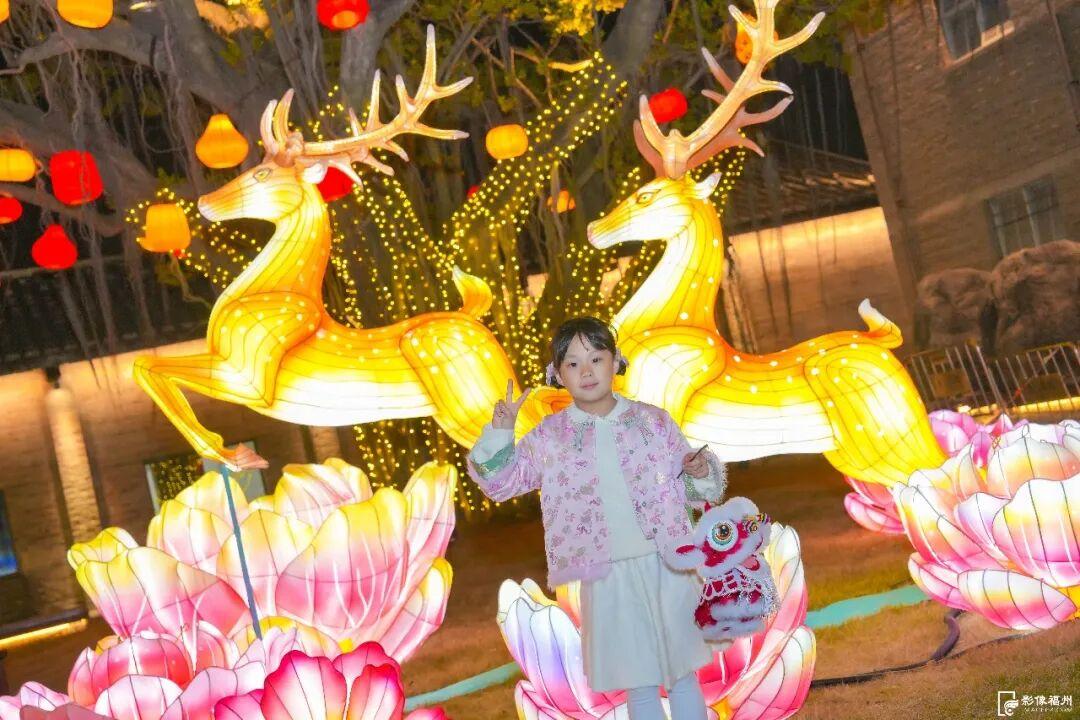 福州船政文化园区元宵灯会开展，33天璀璨灯展等你来赏(图7)