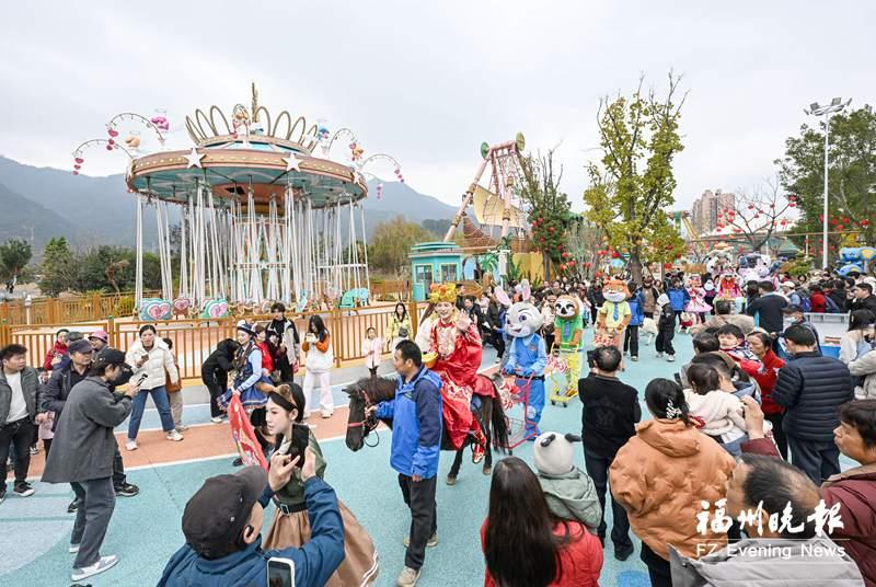 旗山湖公园新春游园活动正月初一至初七每天6场演出(图1)