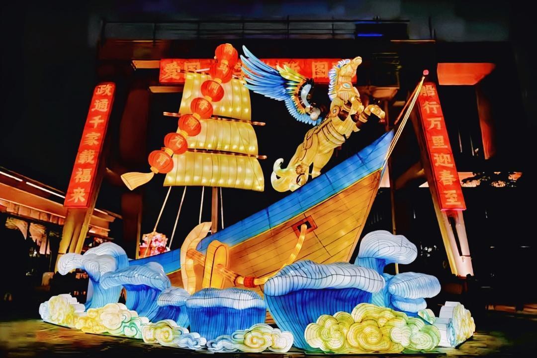 2026年‘漫步福州·网络大V行’之‘两马’灯会采风活动见闻(图6)